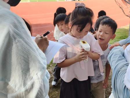 “体”展活力 “测”强体魄——金山区兴塔小学10月乐动比赛日