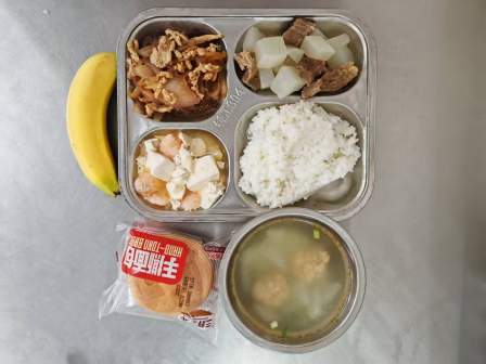 学生每日营养午餐菜单